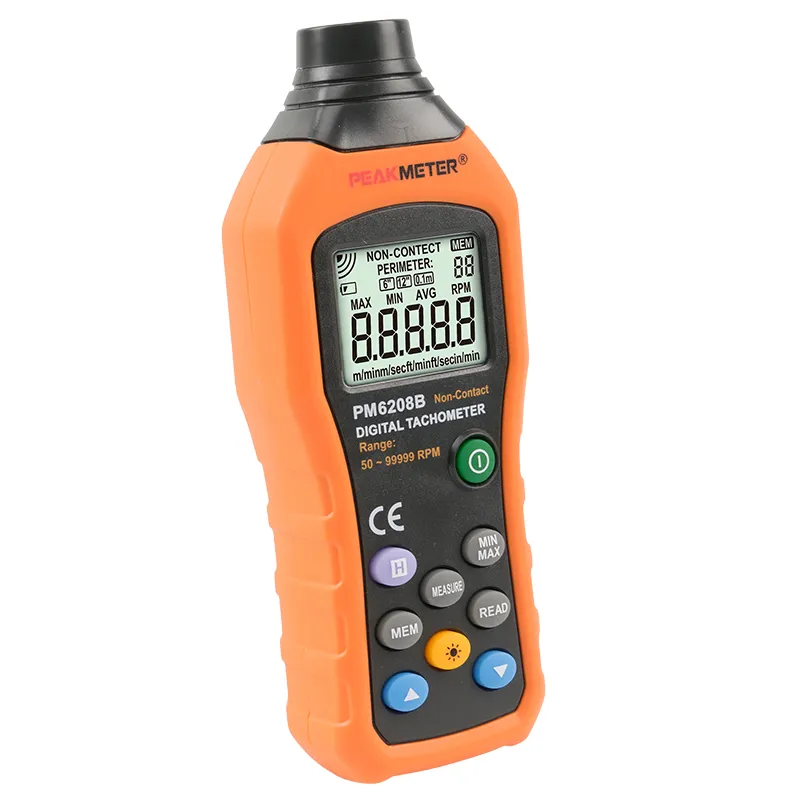 PM6208B Digital Laser Tachometer Rpm Meter