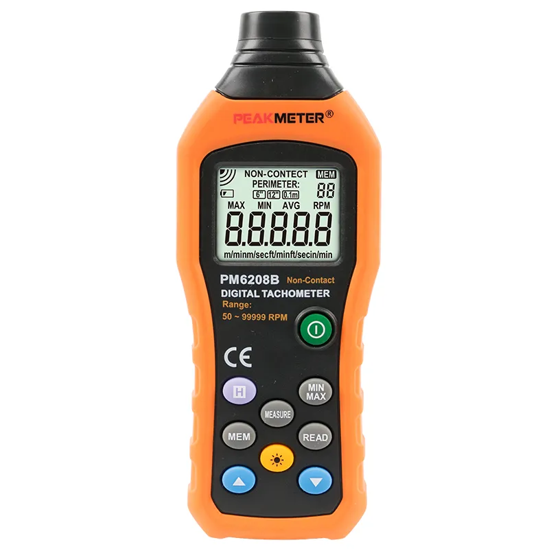 PM6208B Digital Laser Tachometer Rpm Meter