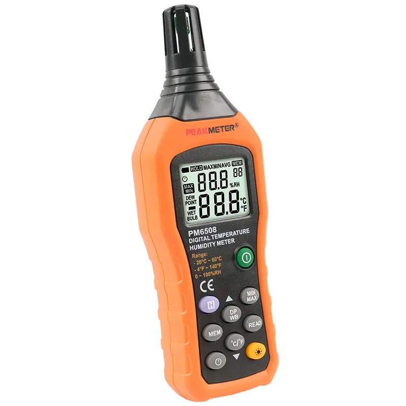 PM6508 High Accuracy Digital Thermometer Humidity Meter