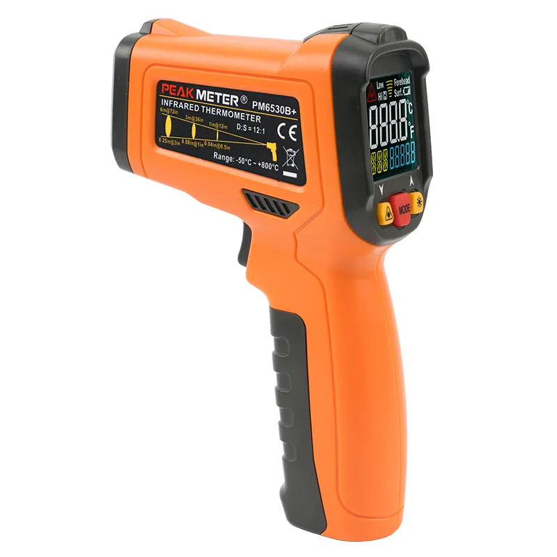PM6530B+ Adjustable Emissivity High Temp Infrared Thermometer