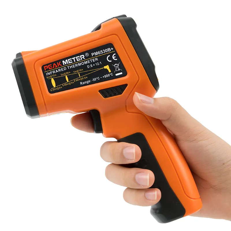 PM6530B+ Adjustable Emissivity High Temp Infrared Thermometer