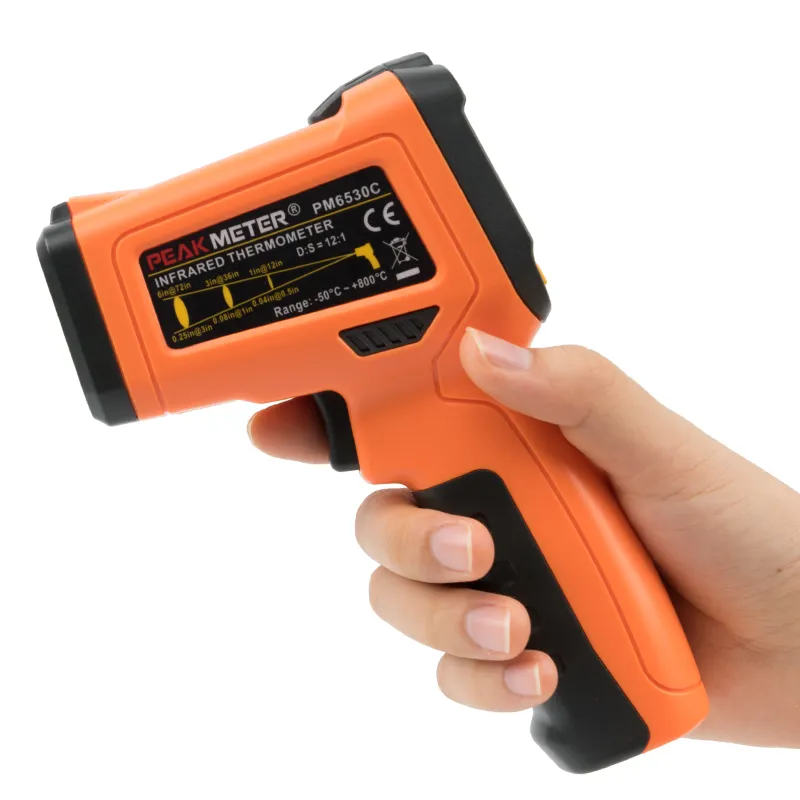 PM6530C Handheld Infrared Thermometer K Type Temperature