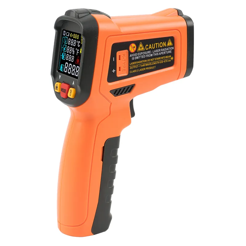 PM6530D 12:1 Infrared Thermometer 5lN1 with Humidity & Dew Point +K Type