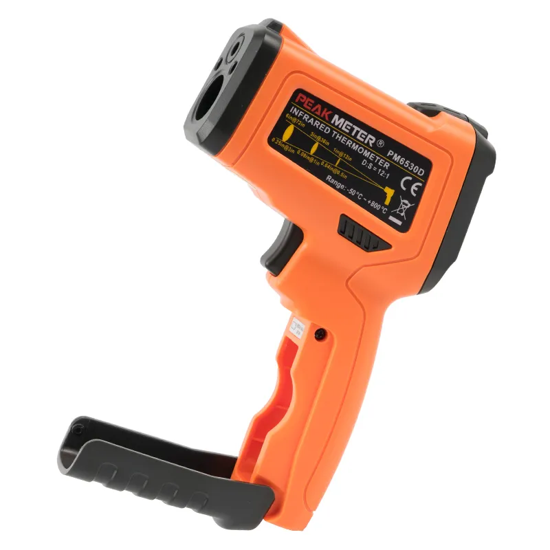 PM6530D 12:1 Infrared Thermometer 5lN1 with Humidity & Dew Point +K Type
