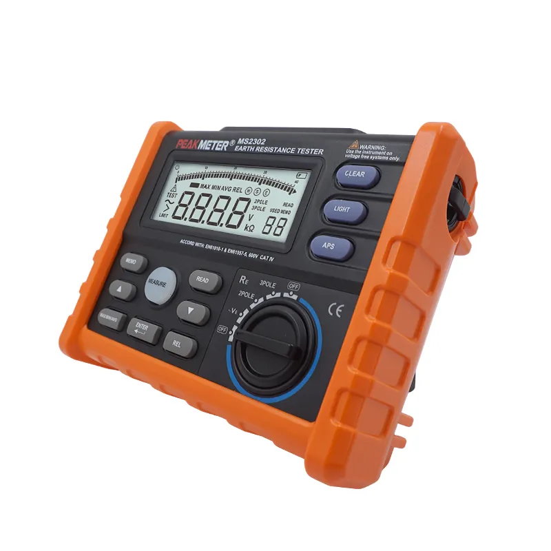 MS2302 Portable Earth Ground Resistance Tester