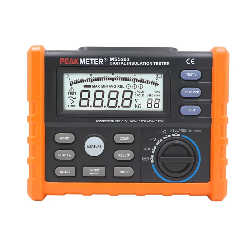 MS5203 High Precision Digital Insulation Resistance Tester