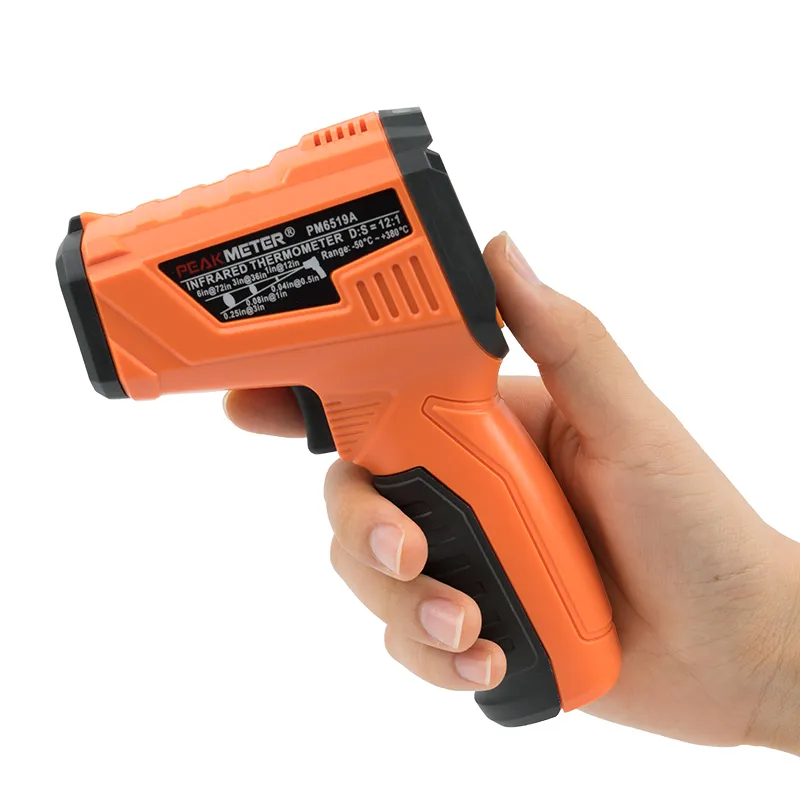 PM6519A LCD Handheld Laser Infrared Temperature Gauge
