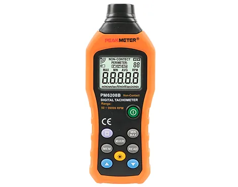 PM6208B Digital Laser Tachometer Rpm Meter