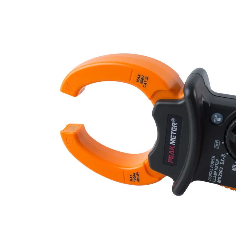 MS2203 Black Electrical Digital Power Clamp Meter Multimeter