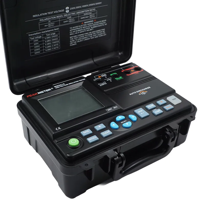 MS5215 Analog Bar Digital High Voltage Insulation Tester
