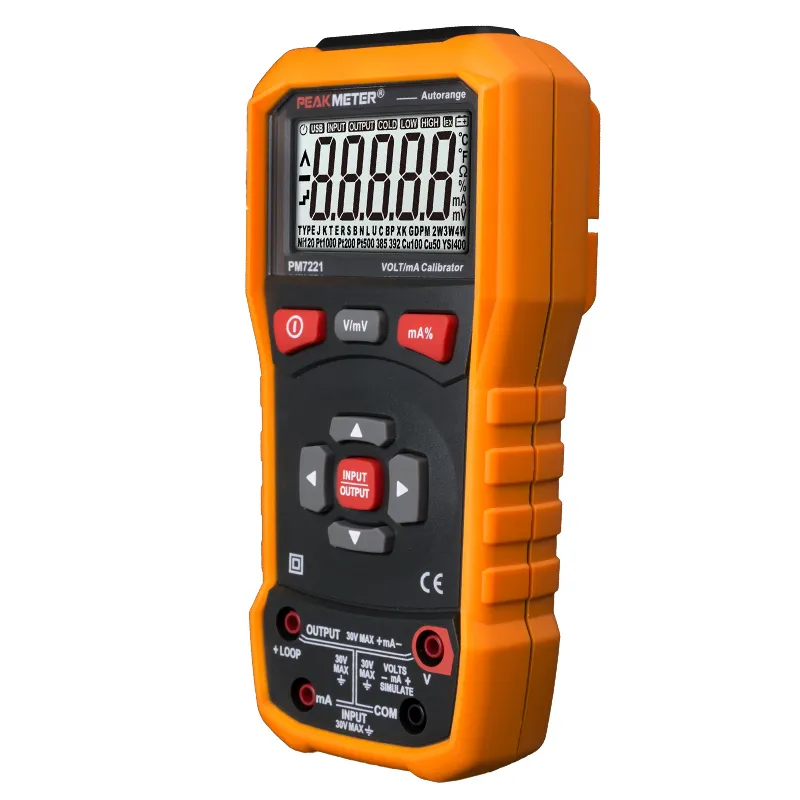 PM7221 Digital Voltage Multifunction Process Calibrator