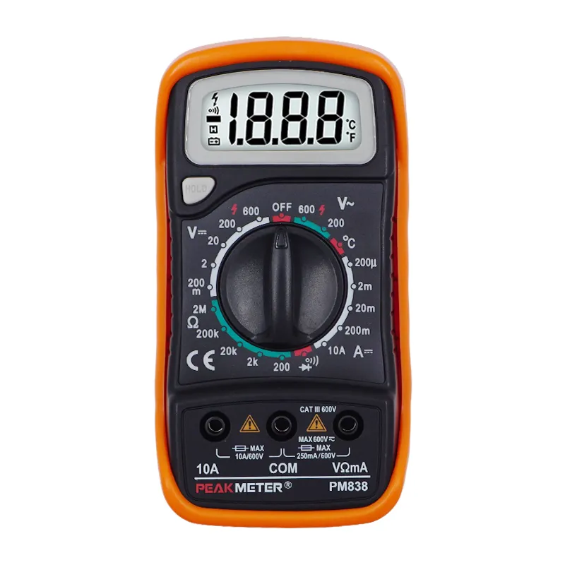 PM838 2000 Counts Digital Multimeter