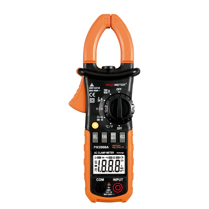 PM2008A 2000 Counts AC Digital Clamp Meter