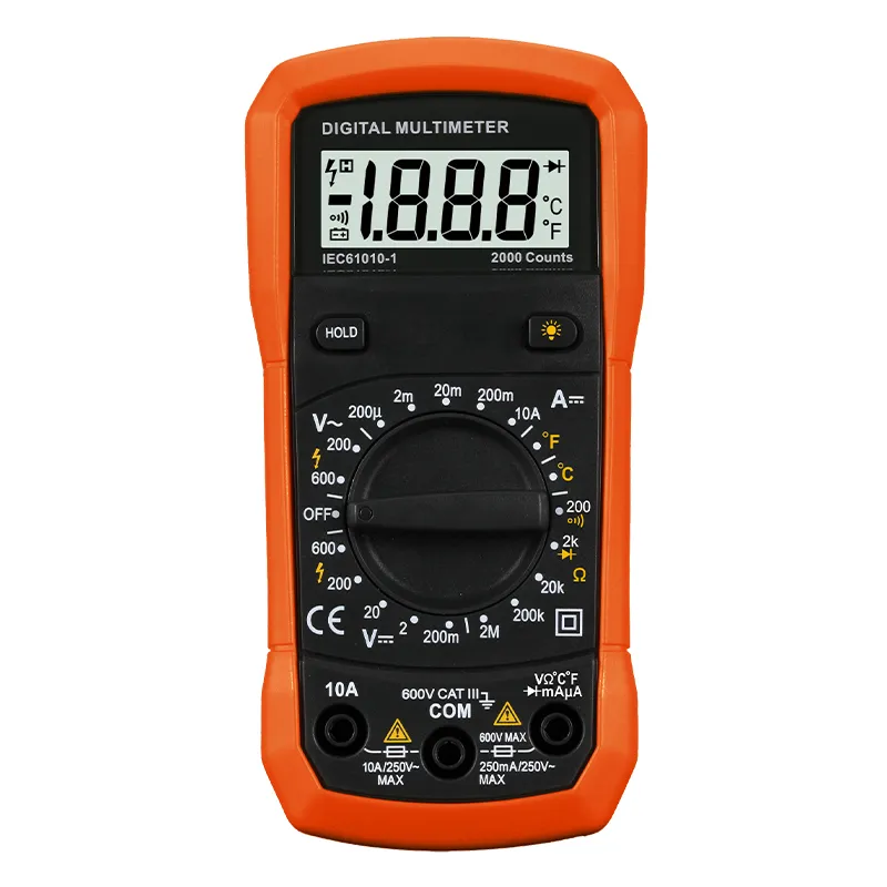 PM8233C 2000 Counts Digital Multimeter 10A