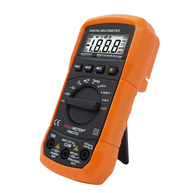 PM8233E 2000 Counts Digital Multimeter