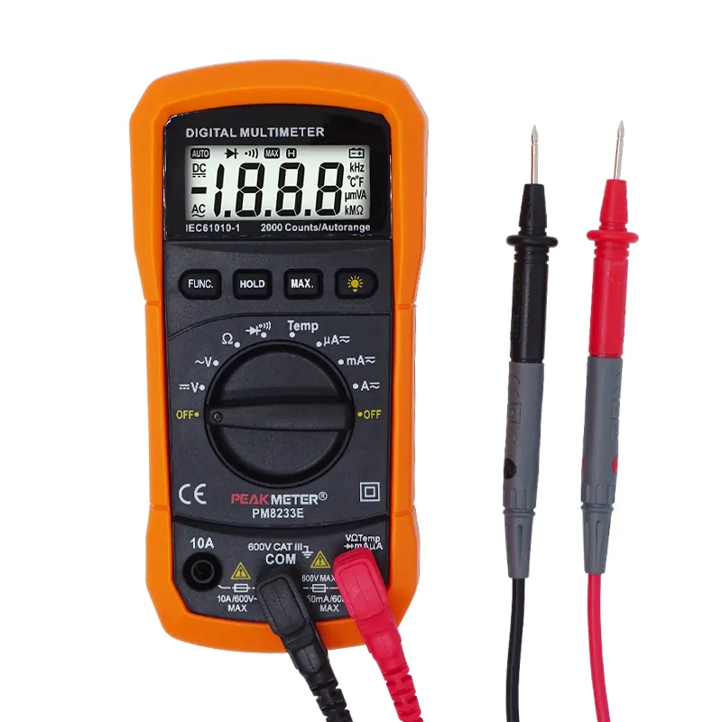 PM8233E 2000 Counts Digital Multimeter