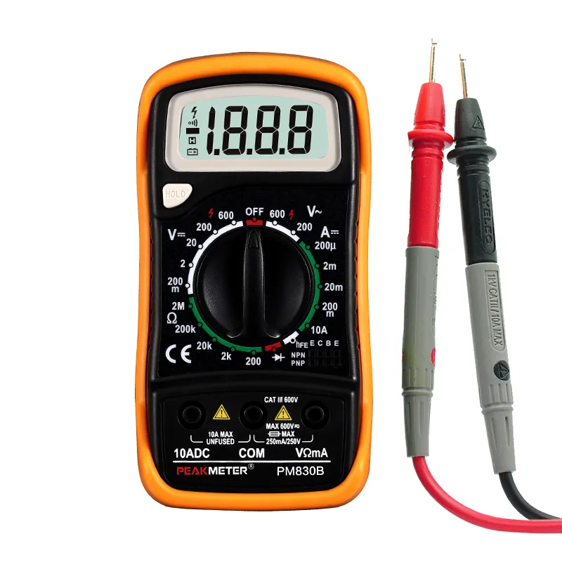 PM830B 2000 Counts 600V Digital Multimeter